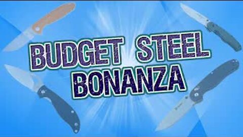 Budget Steel Edge Retention Bonanza!