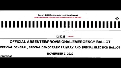 Over 10,000 2020 Counterfeit Ballots Found In Alleghany County, PA