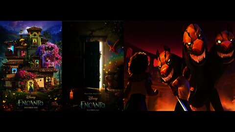 Movie Remix: Changing ENCANTO from Adventure Fantasy to Horror Fantasy - Disney Encanto 2021