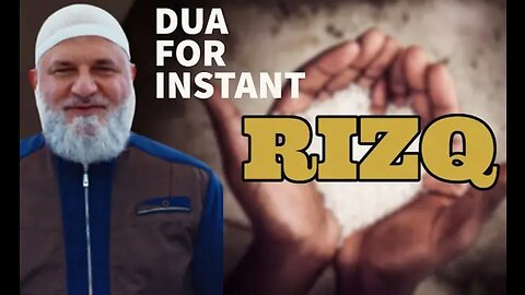 Miracle Dua for Instant Rizq: Watch Your Prosperity Soar Sheikh Muhammad Baajour.