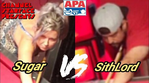 Sugar vs SithLord (#pool #apa #billiards)