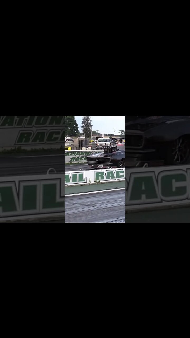Bill Lutz 3500hp Chevy Camaro Drag Racing