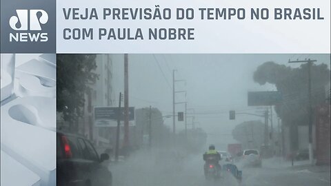 Temporais se espalham pelo Brasil nesta quinta-feira (13)