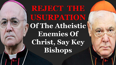 Reject The Usurpation Of Christ By The Enemies Of The Church