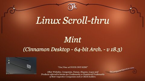 Scroll-thru - Linux - Mint (64bit - v 18.3 - Cinnamon Desktop)