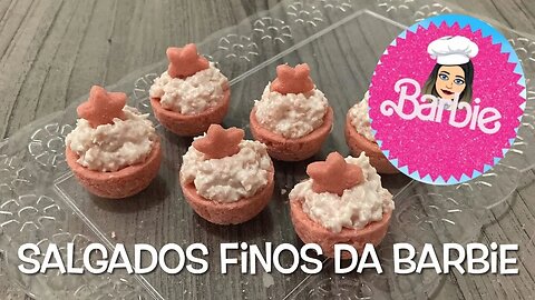 Salgados Finos da Barbie - Receita da Barbie - Filme da Barbie Fenômeno 2023