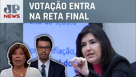 Tebet confia na aprovação da reforma: “Temos 308 votos”; Kobayashi e Kramer comentam