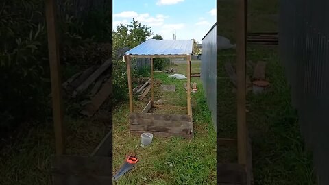 I saved more than 1000$ Building my Chicken Coop with unused woods & Zero dollar investment| #viral