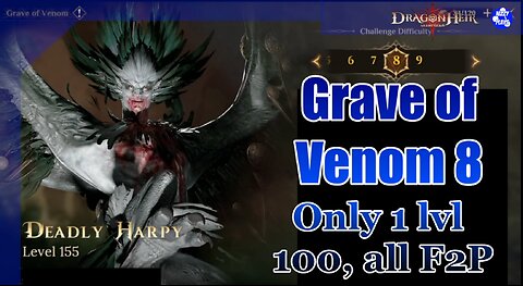 ⭐⭐Easy KILL F2P Curse of Venom Lvl 8! Farm LEGENDARY GEAR⭐⭐