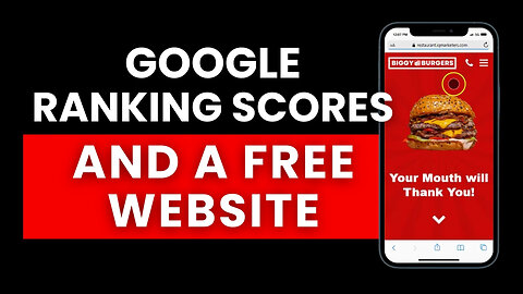 Google Scores And A Free Website