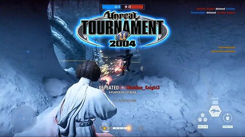 Leia - Unreal Tournament 2004 Music - Level 5 - 12,802 Score & 20 Kills - Heroes Vs Villains - Hoth