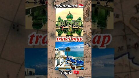 Perjalanan Dari Pekanbaru 🇮🇩 Ke Tunis 🇹🇳 #shorts #tunisia #riau