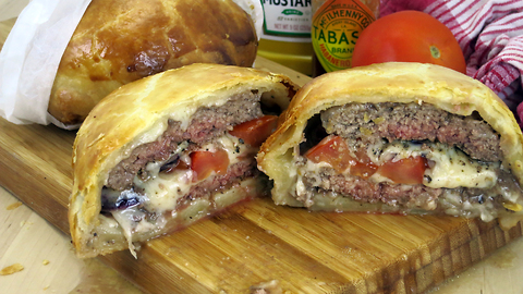 Burger Wellington Style