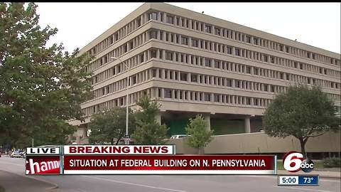 Suspicious package at Indianapolis federal building closes downtown street