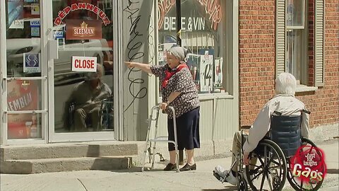 Epic Old Man Traffic Jam Prank - Just For Laughs Gags