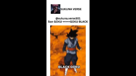 SON GOKU<<<<GOKU BLACK🔥🔥