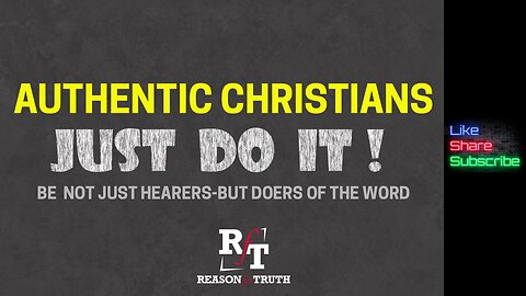 True Christians Just DO IT!