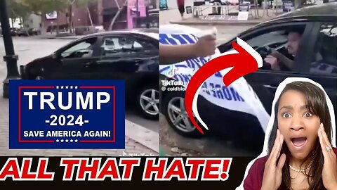 Caught on Camera: Masked Biden Supporter Attacks Trump Supporter, Immediate Regret