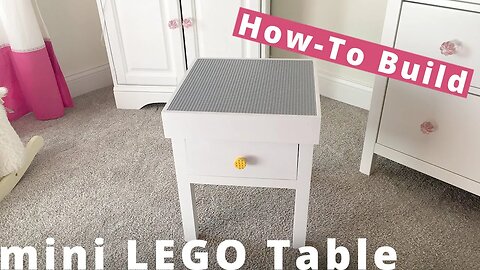 How to Build a Mini Lego Table DIY Project | Woodworking