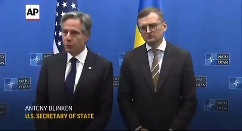 WARNING:⚠️ Blinken says that Ukraine will be joining NATO.