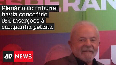 Ministra do TSE suspende direitos de resposta dados a Lula em programa de Bolsonaro