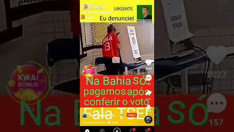 Eleições - Olha que absurdo que aconteceu nas eleições na Bahia