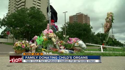 Family of Bayshore victims donating child's organs