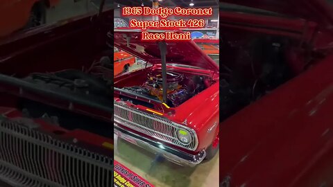 1965 Super Stock Dodge Coronet Race Hemi 426! #shorts