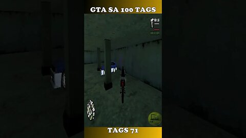 GTA SAN ANDREAS 100 TAGS TAG 71 #shorts #semedissaum #gta