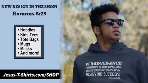 Perseverance Mockup Video by Jesus T-Shirts