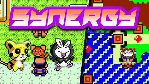 Pokemon Synergy - A Great Fan-made Game has Gen 2 style, New Region, over 150 new fakemon!