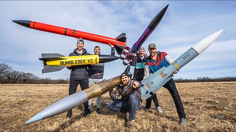 Model Rocket Battle 3 _ Dude Perfect