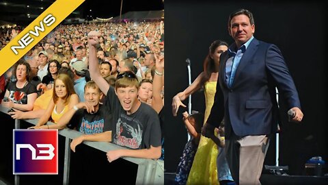 Lynyrd Skynyrd Fans Go CRAZY When DeSantis SURPRISES Them on Stage