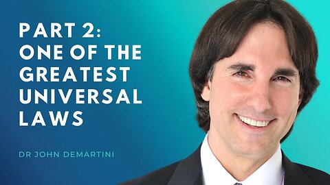 Universal Laws: Part 2 | Dr John Demartini #Shorts