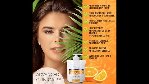 Advanced Clinicals Vitamin C & Manuka Honey Moisturizer