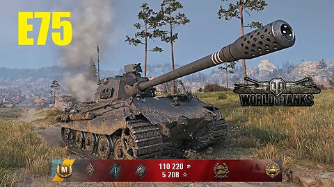 E75, 9K Damage, 5 Kills, Karelia - World of Tanks