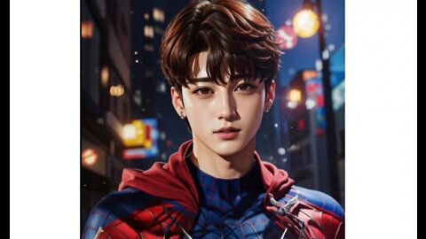 we asked AI to show us Jungkook as spiderman👀