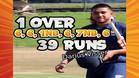 1 OVER 39 RUNS