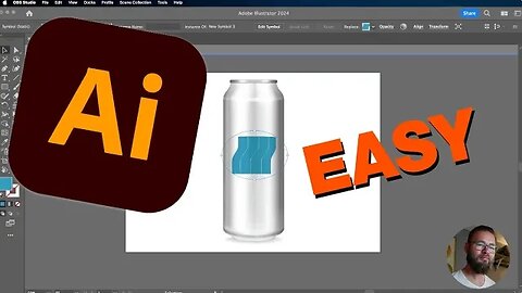 Adobe Illustrator, how to make product mockups using the Mockup Tool.