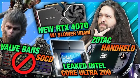 HW News - AMD 7600X3D & Intel 285K Leaks, Misleading RTX 4070, Black Myth Wukong Breaks Record