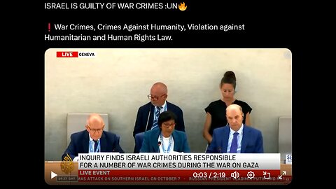 **BREAKING** ISRAEL IS GUILTY OF WAR CRIMES! deep dive JEWS infiltration? FEAR