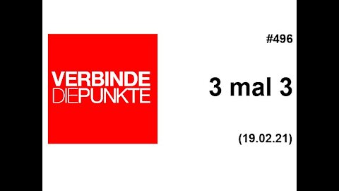 Verbinde die Punkte 496 - 3 mal 3 (19.02.2021)