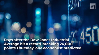 Trump's Economy: Expert Predicts Dow Will Pass 25,000 Within Days