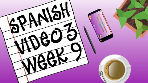 New Spanish Sentences! \\ Week: 9 Video: 3 // Learn Spanish with Tongue Bit!