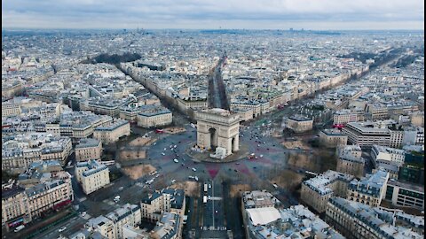 Flight over France [HD scenery]