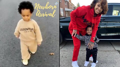 Molly Brazy's Son Milly Wants To Explore The Entire Neighborhood! 🚶🏾‍♂️