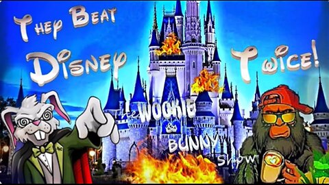 The Wookie and Bunny Show. They Beat Disney Twice!