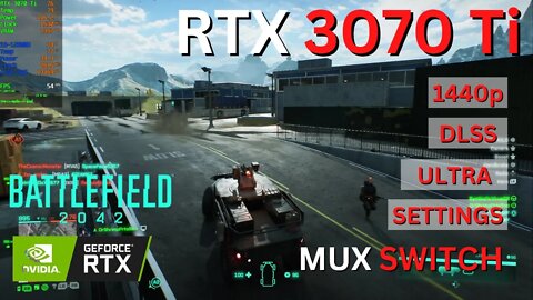 RTX 3070 Ti | Battlefield 2042 - 1440p + Raytracing + ULTRA settings + MUX Switch