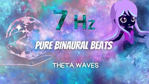 Pure Binaural Beats ⭐7 Hz Theta Waves ⭐Progressive muscle relaxation ⭐Music Therapy⭐