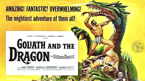 Vengeance Of Hercules –Or– Goliath and The Dragon (1960 Full Movie) | Adventure-Fantasy/Sword-and-Sandal | Mark Forest, Broderick Crawford, Gaby André, Renato Terra.